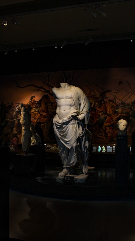 luminated Statue